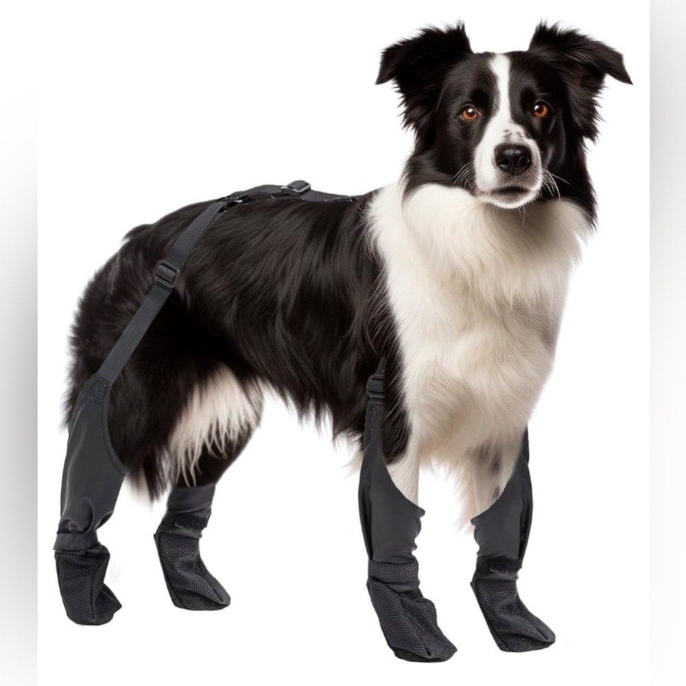Xl NAMSAN Dog Boots Suspenders Adjustable Dog Boots